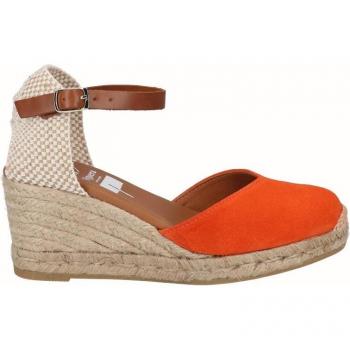 Viguera Sandalias de Cuña de Piel con Pulsera