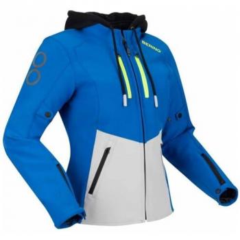 Bering Chaqueta Impermeable Rotor 40 en Tonos Grises y Azules