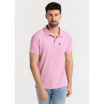 Men's Purple 6-Valve Polo – Long Sleeve