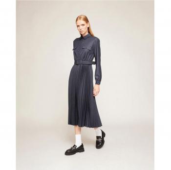 Vestido Camisero de Denim Motivi