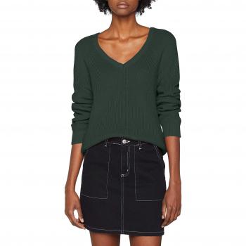 Suéter Vila Clothes Vimyntani Knit Pointelle L/s para Mujer, Verde Garden Topiary, Talla X-Small