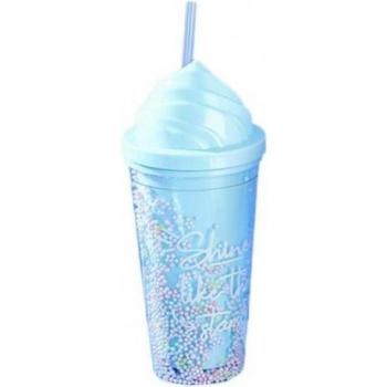 550ml Lightweight Colorful Cup for Iced Tea and Cold Beverages