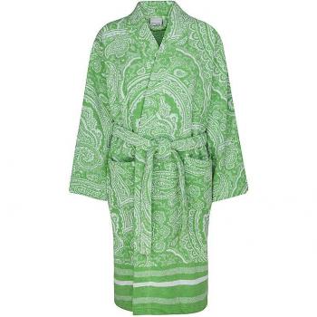 BASSETTI Unisex Bademantel Mergellina Hellgrün Größe L