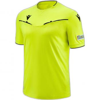 UEFA Schiedsrichter-Trikot Macron 2023/25 in Blau