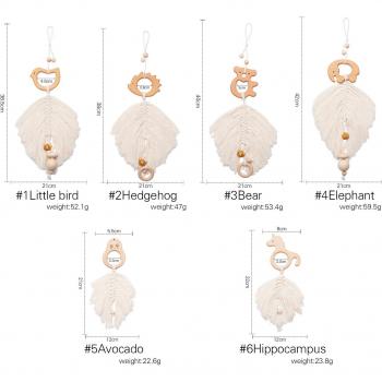 Pendentifs Suspendus en Coton pour Bébé