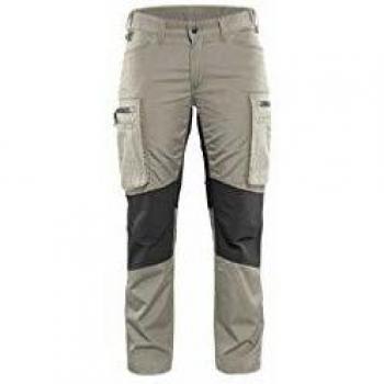 Pantaloni da lavoro Blaklader donna elasticizzati beige/nero 44