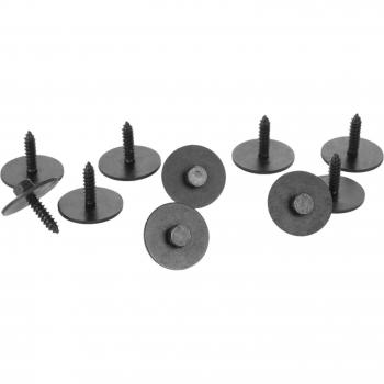 10Pcs Metal Hex Screws with Washers for BMW Front Bumper and Side Skirts