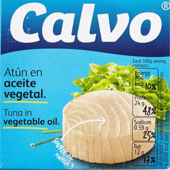 Gelbflossener Thunfisch in Salzlake – Calvo