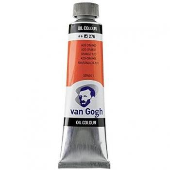 Talens Van Gogh Oil Paint 40ml Azo Orange 276