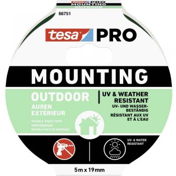 Tesa® Ruban double face extérieur 66751 5 m x 19 mm