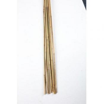 BURI Pflanzenstützen 50x 10er Set Bambus-Stangen L 90cm, ø 8-10mm