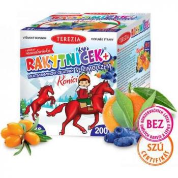 Rakytník + multivit. želatinky se zimolezem 50 ks