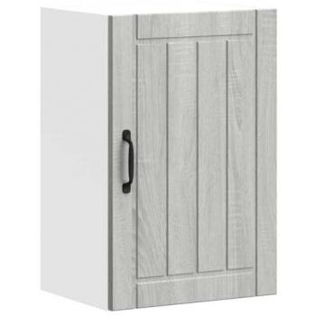 Grey Sonoma Engineered Wood Kitchen Wall Cabinet by vidaXL