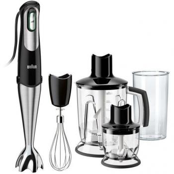 Braun House Hold MQ7045X MultiQuick 7 – 1.25‑Liter Hand Blender, Black