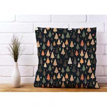 Boho Holiday Tree Accent Pillow – 60cm x 60cm