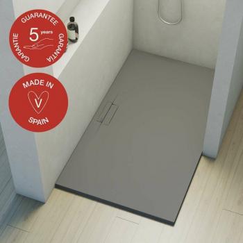 Receveur de douche extraplat gris