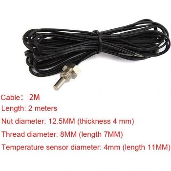 Sonde de température NTC 10K étanche 2M