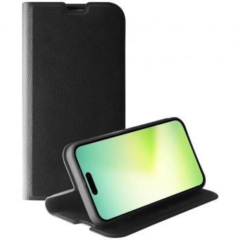 Vivanco PWVVIPH15PLBK Custodia libro in silicone per iPhone 15 Plus