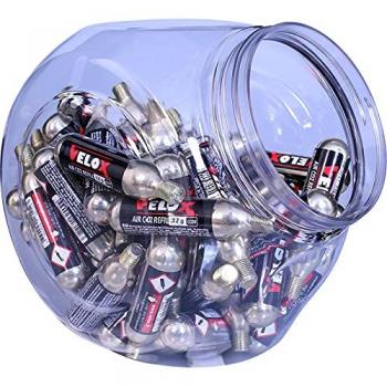 Cartouches CO₂ VELOX® 12 g – Ensemble 50, recharge pneus cyclistes