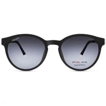 Polar JUNIOR 476 Clip-On Schwarz Herren Sonnenbrillen 45mm
