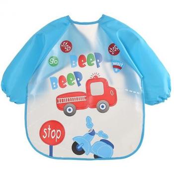 Soft Long Sleeve Burp Bib