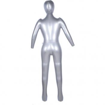 PVC Inflatable Female Model Mannequin 170cm with Arm