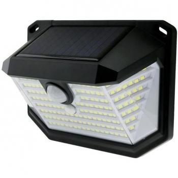 Aplique Solar LED 4W con Sensor de Movimiento (Pack 4 Unidades)
