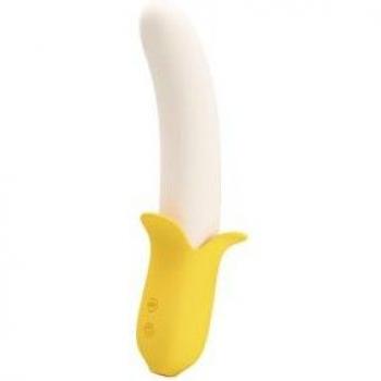 Banana Geek Super Power 7 Vibrationen von Pretty Love Silikon Schwarz