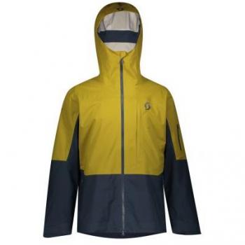 Ecru Olive/Dunkelblaue Scott Vertic 3L Jacke für Herren