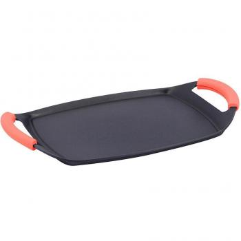 Plancha Castey 36 cm Coral Aluminio con Recubrimiento Antiadherente