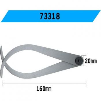 SHINWA Tube Diameter Measuring Caliper