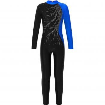 Costume de patinage Aionyaaa pour enfants et fillettes