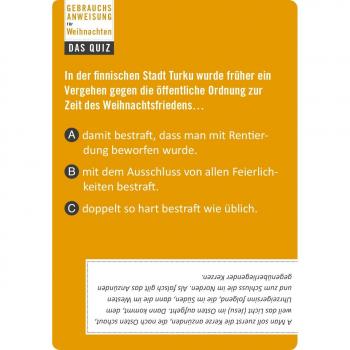 Gebrauchsanweisung für Weihnachten: Das Quiz