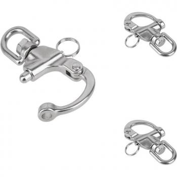 Marine Grade Stainless Steel D Ring Swivel Shackle