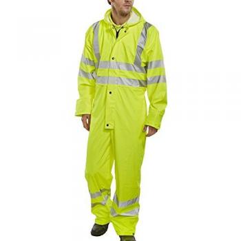 Beeswift PU Breathable Coverall Saturn Yellow 4XL