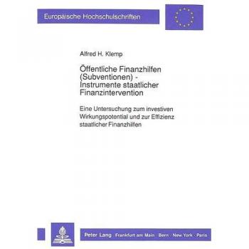Ãffentliche Finanzhilfen