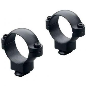 Dual‑Dovetail Super‑Low 1” Scope Rings – Matte Black, 2‑Piece