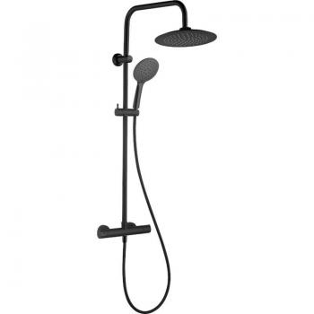 Essegoia Colonne Thermostatique Noire Mat
