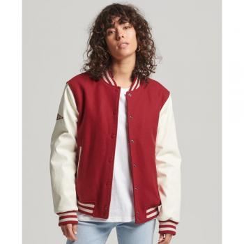 Giacca Superdry Hike College Bomber Rossa M