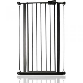 Safetots Barrière Fixation Par Pression – 68,5–75 cm – Noir Mat