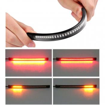 Lámpara LED de Freno y Señal Impermeable de 48 LED para Motocicletas