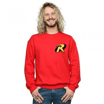 DC Comics Men's Batman Robin Logo Sweatshirt