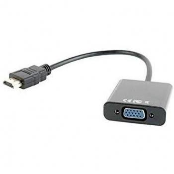 Gembird A-HDMI-VGA-03 VGA HDMI Negro adaptador de cable