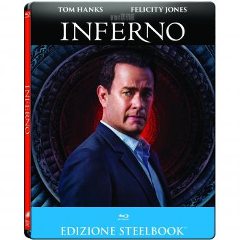 Inferno Blu-ray SteelBook Tom Hanks, Felicity Jones, Omar Sy, 2017 Region B