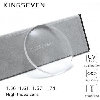 KINGSEVEN Aspheric Prescription Glasses Lenses 1.56 1.61 1.67