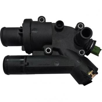 Termostato y carcasa de refrigerante LR001312 para motor Jaguar 2.2