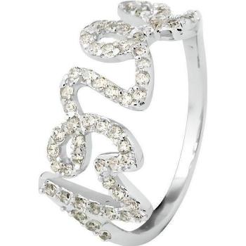 Prestige Lola – Bague argent 925, diamants de synthèse
