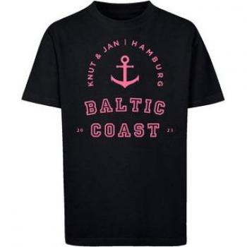 Knut & Jan T-Shirt Baltic Coast schwarz für Mädchen