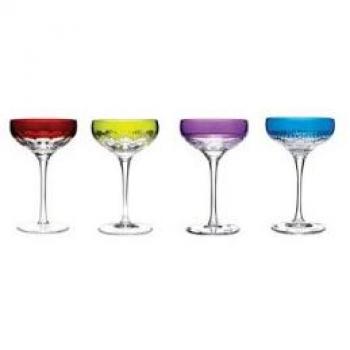 Waterford Champagne Glasses Collection (Lead Crystal, Four Pieces)
