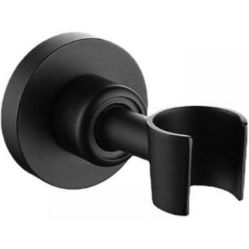 Edelstahl 304 Cyslmuk Duschhalter – schwarze 360° verstellbare Brücke